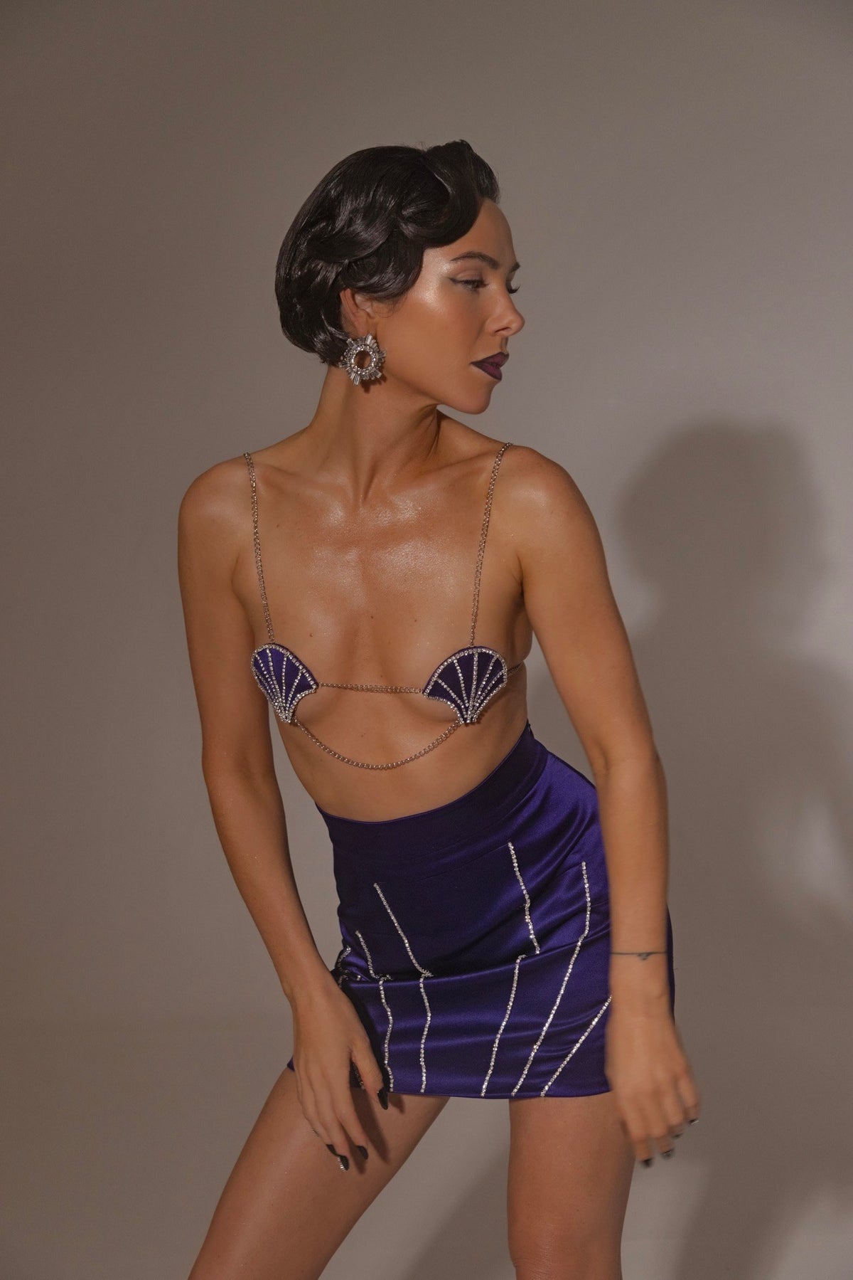 Erté Bralette MIDNIGHT VIOLET