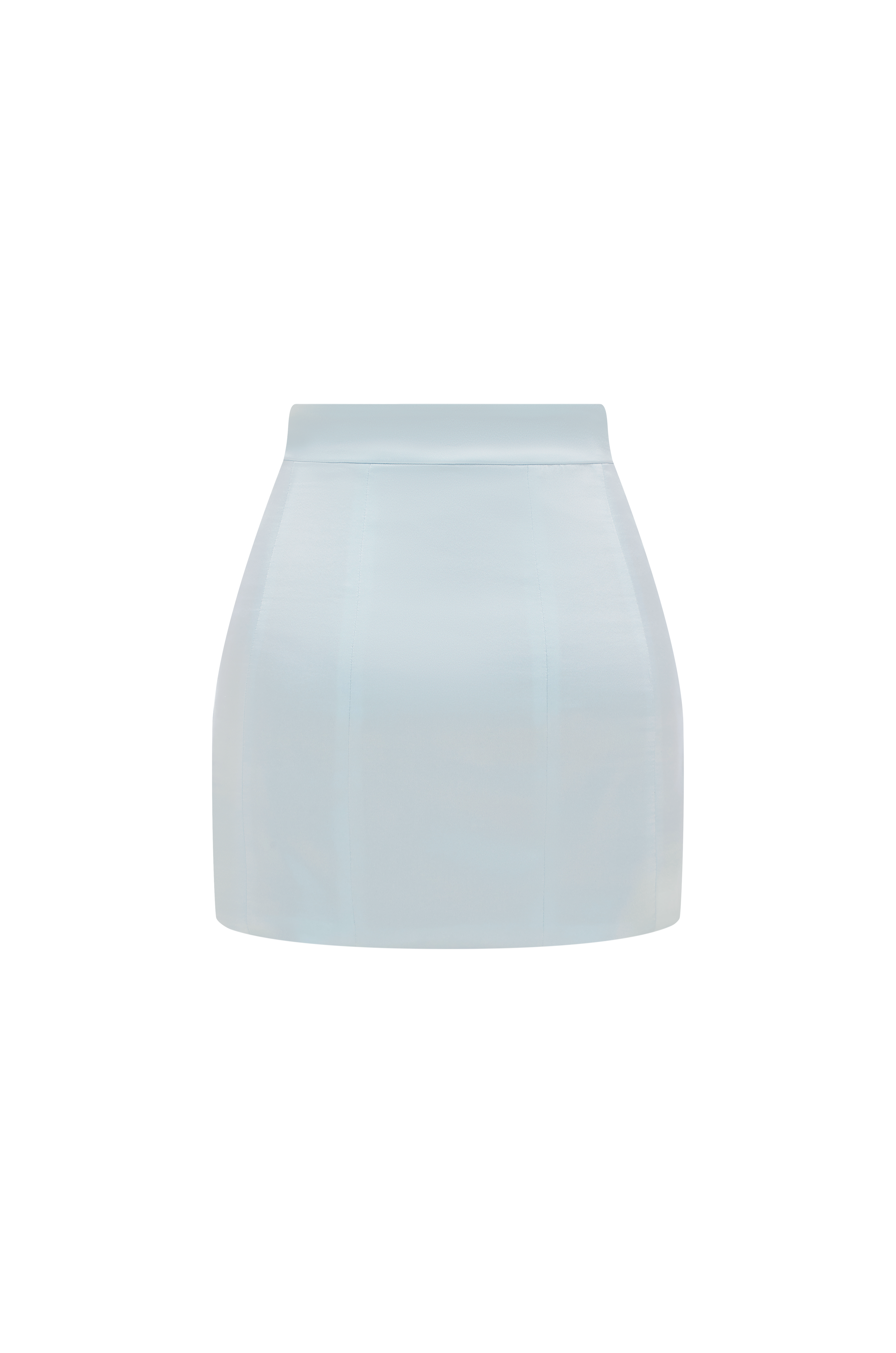 Bleu Brume Erté mini skirt