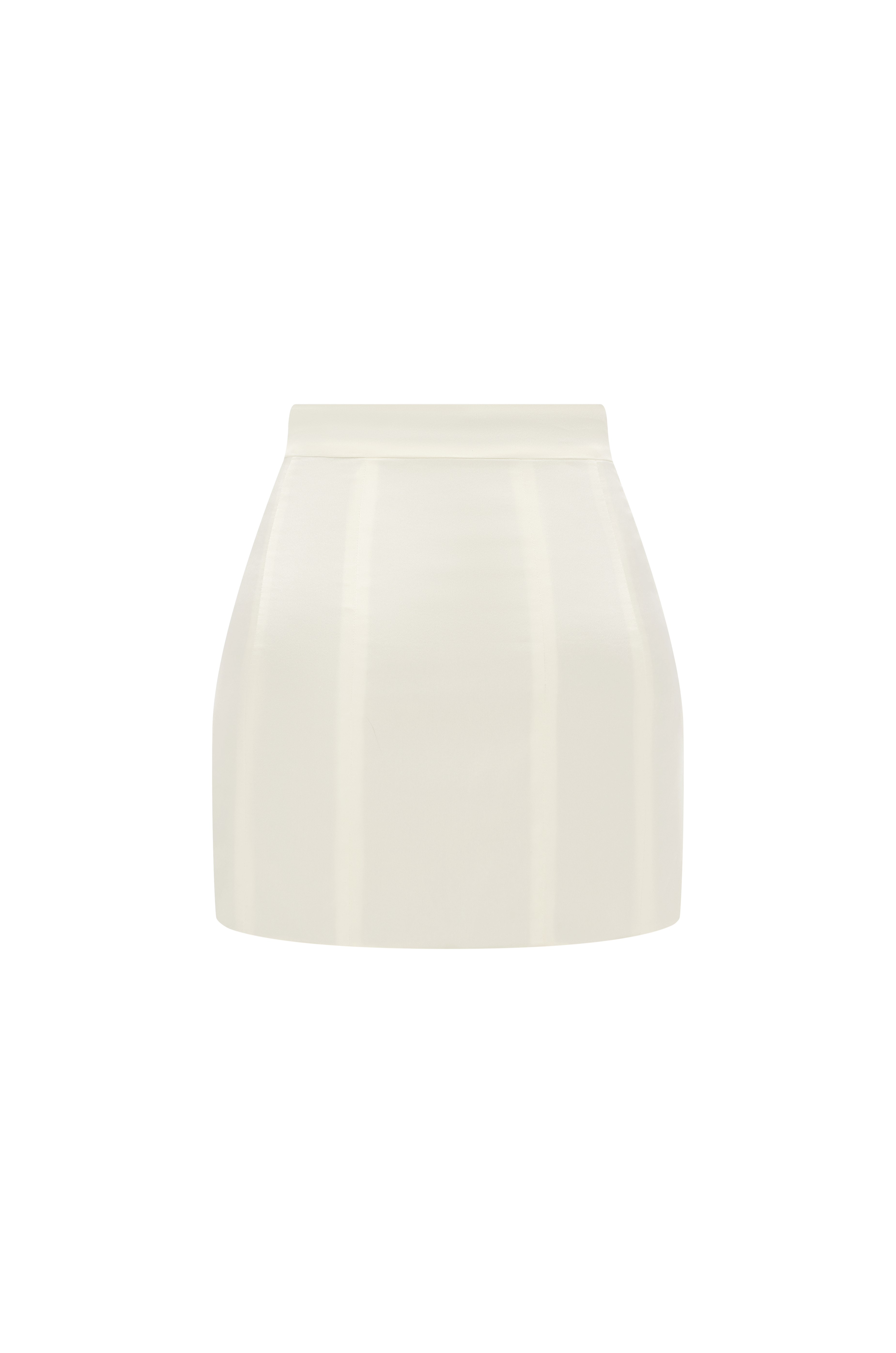 Milky Erté mini skirt